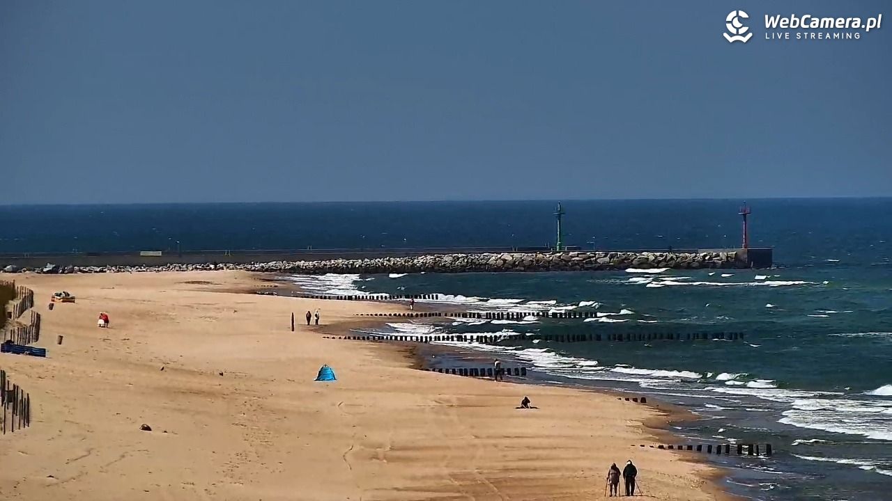 DZIWNÓW  - widok na plażę - 21 maj 2025, 11:59