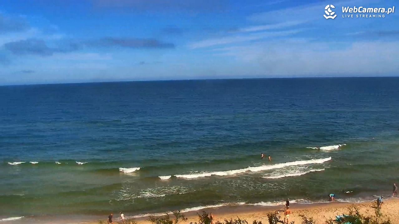 DZIWNÓW  - widok na plażę - 10 lipiec 2026, 11:03
