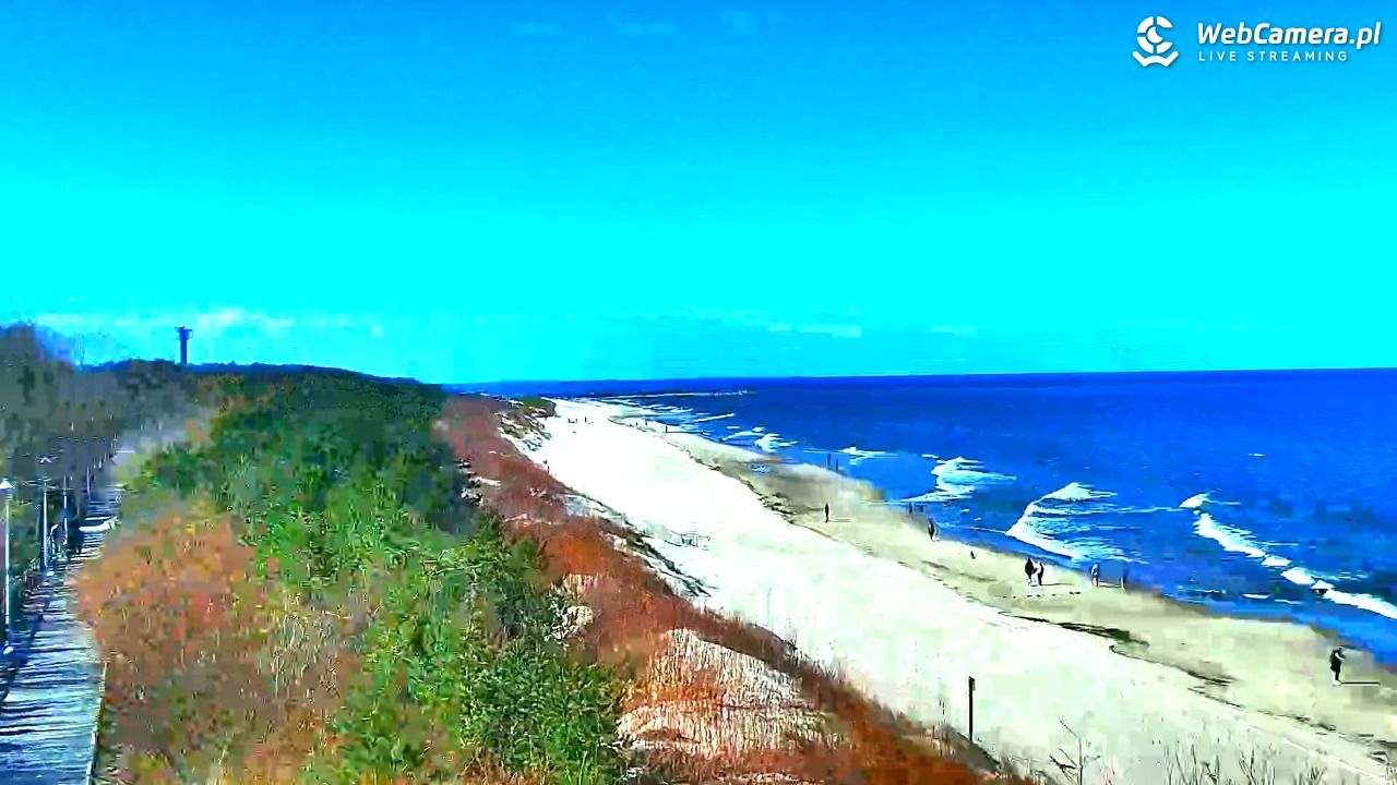DZIWNÓW  - widok na plażę - 08 kwiecień 2026, 12:17