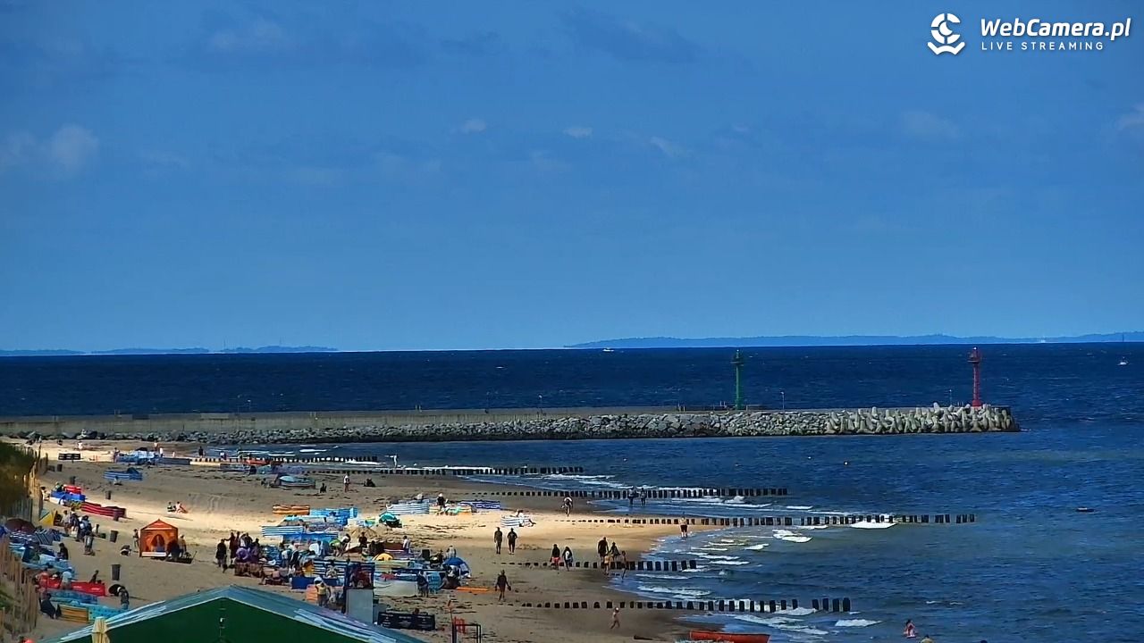 DZIWNÓW  - widok na plażę - 25 lipiec 2026, 10:35