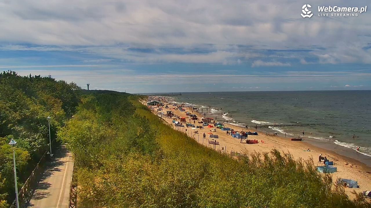 DZIWNÓW  - widok na plażę - 10 lipiec 2026, 13:29