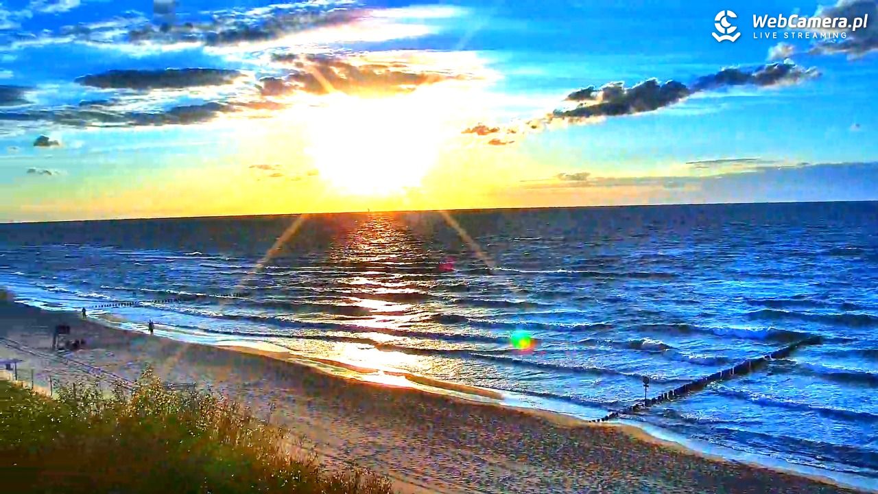 DZIWNÓW  - widok na plażę - 07 sierpień 2026, 20:09