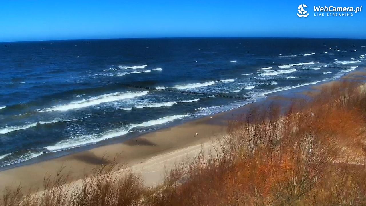DZIWNÓW  - widok na plażę - 07 kwiecień 2026, 12:36