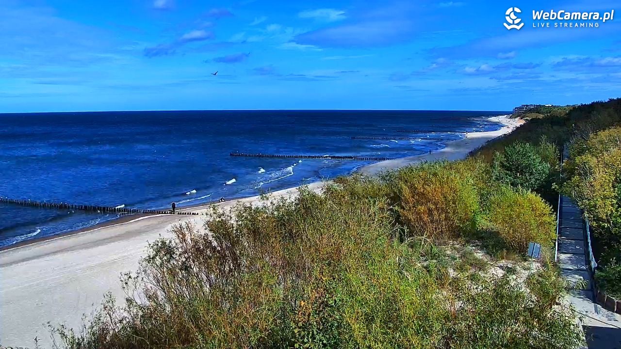DZIWNÓW  - widok na plażę - 19 wresień 2026, 13:56