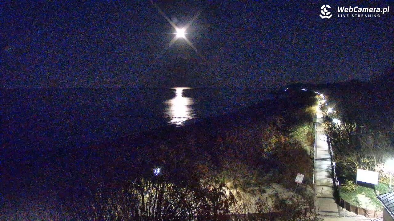 DZIWNÓW  - widok na plażę - 08 listopad 2025, 19:07
