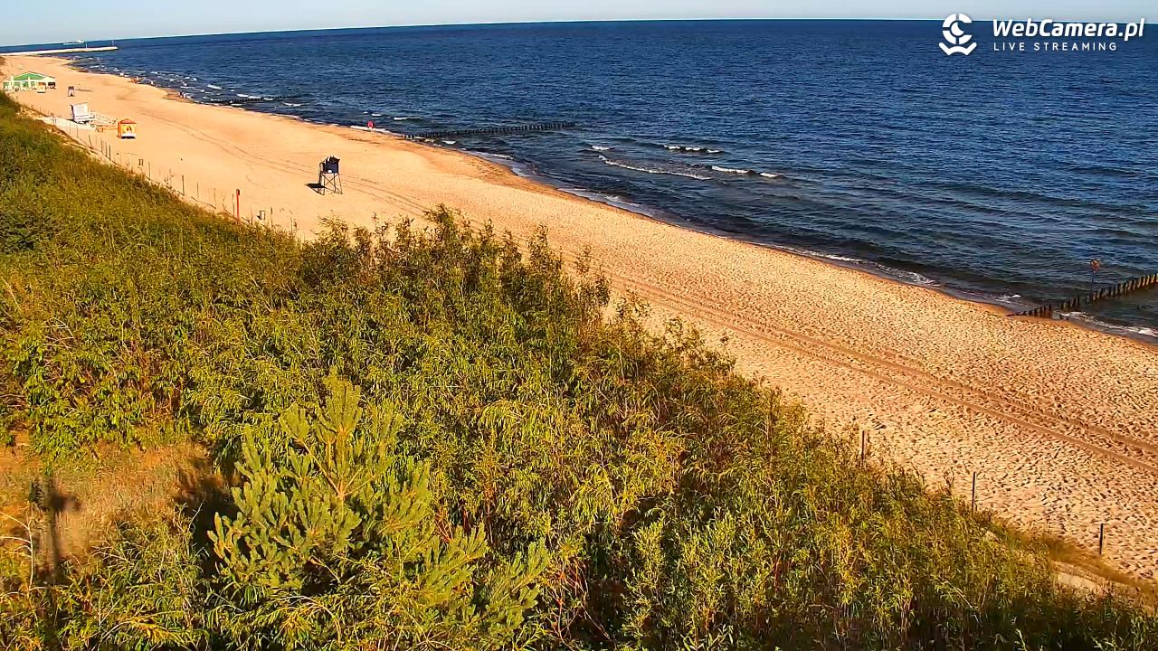DZIWNÓW  - widok na plażę - 26 czerwiec 2026, 07:20