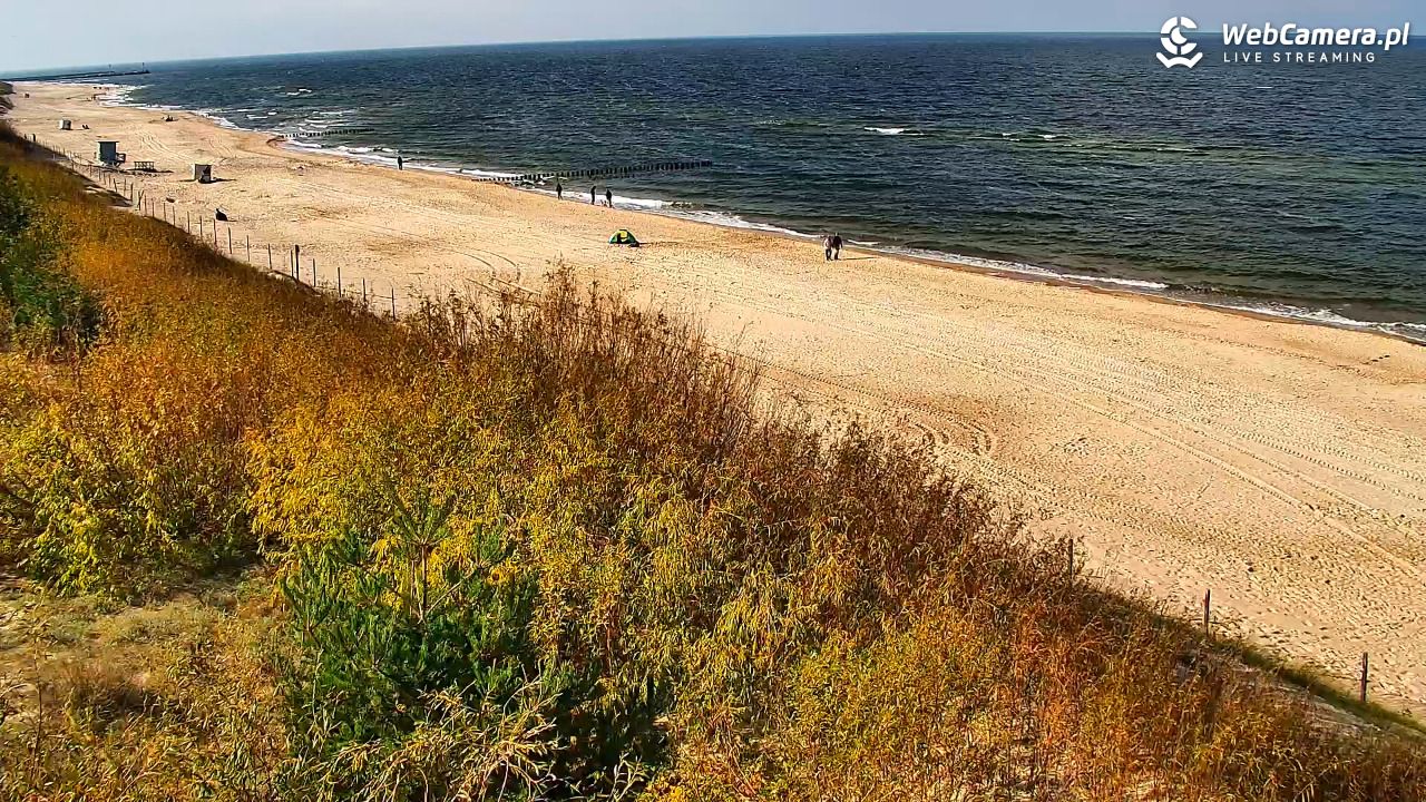 DZIWNÓW  - widok na plażę - 04 październik 2026, 11:45