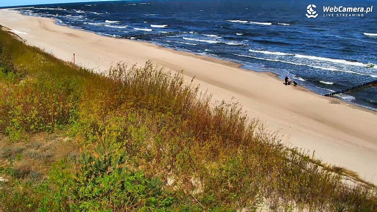 DZIWNÓW  - widok na plażę - 12 maj 2026, 09:15