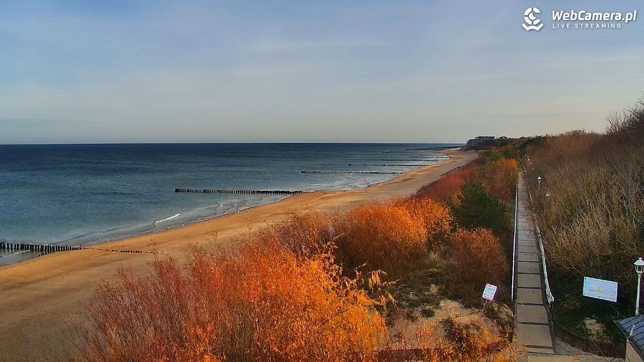 DZIWNÓW  - widok na plażę - 13 listopad 2025, 10:21