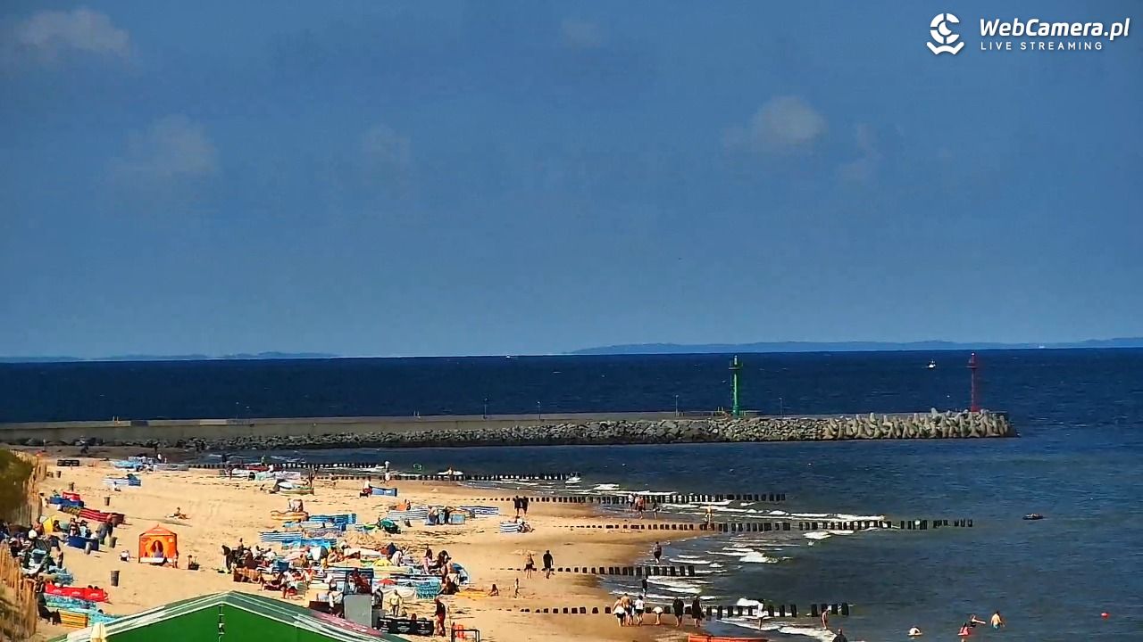 DZIWNÓW  - widok na plażę - 25 lipiec 2026, 10:39