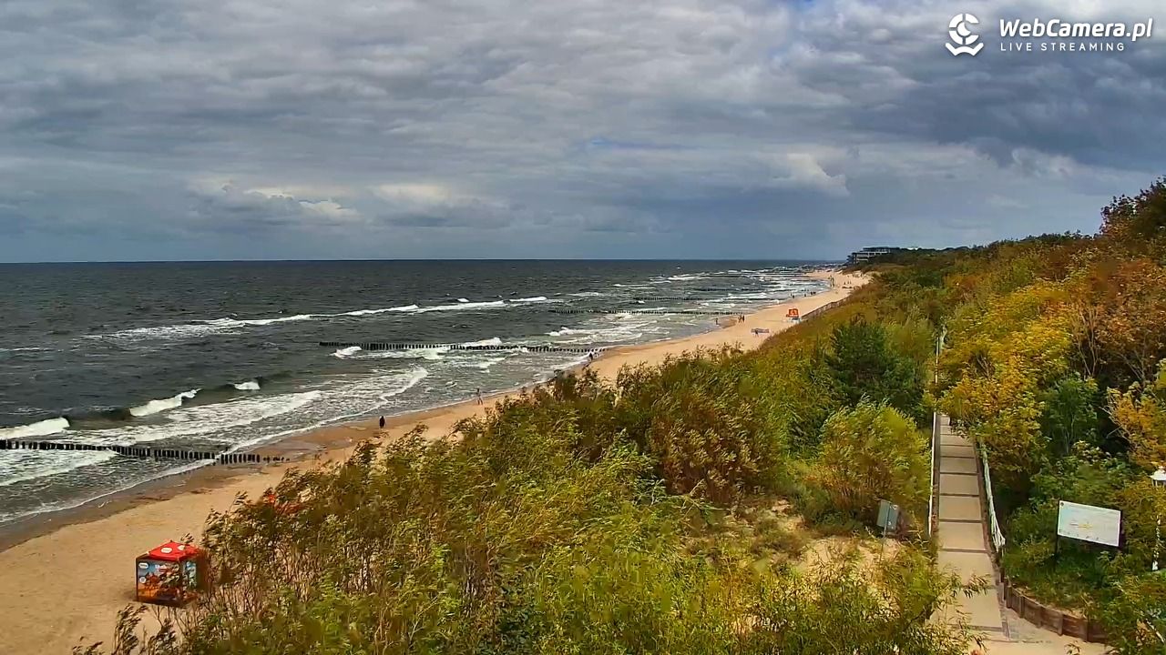 DZIWNÓW  - widok na plażę - 07 sierpień 2026, 13:09