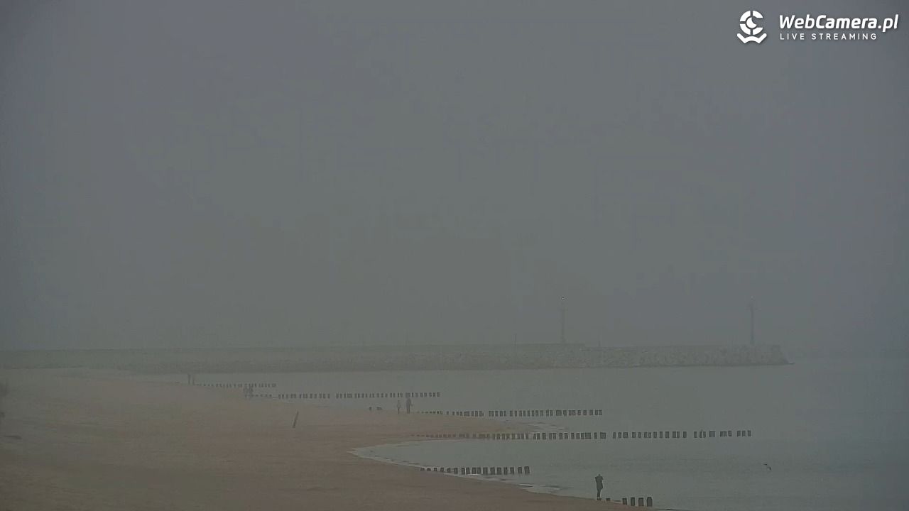 DZIWNÓW  - widok na plażę - 09 listopad 2025, 08:48