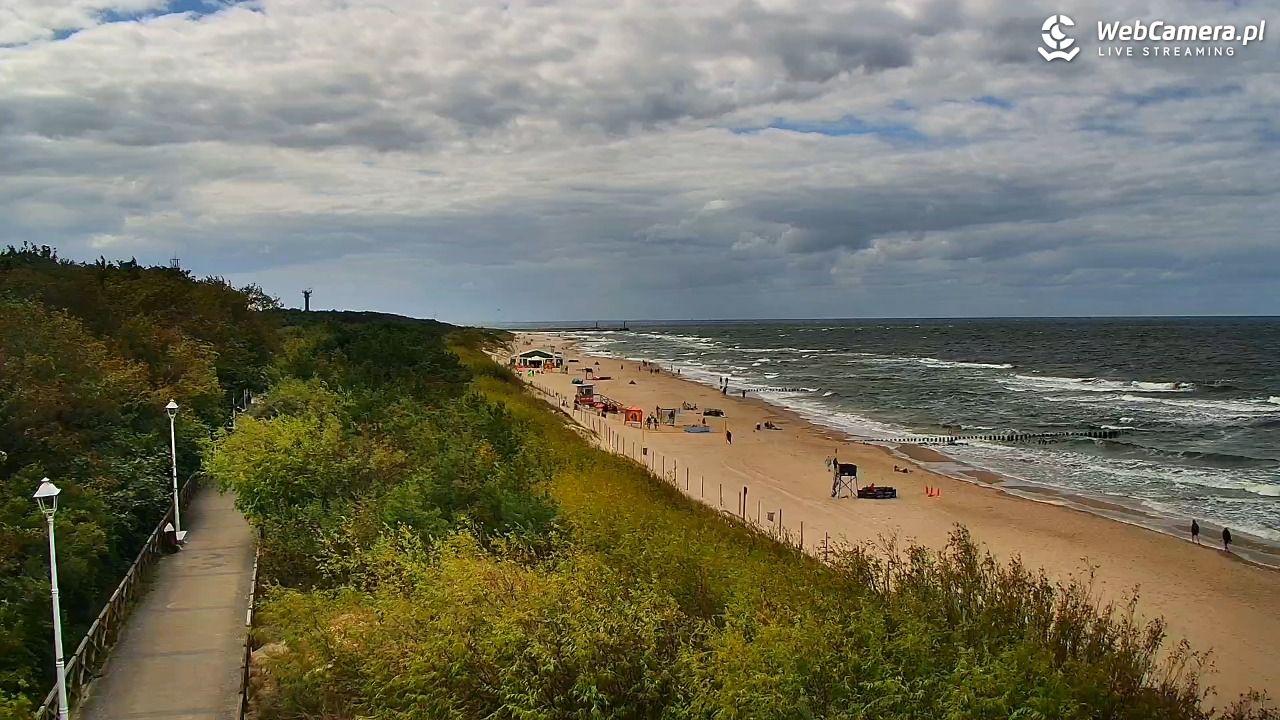 DZIWNÓW  - widok na plażę - 07 sierpień 2026, 14:29
