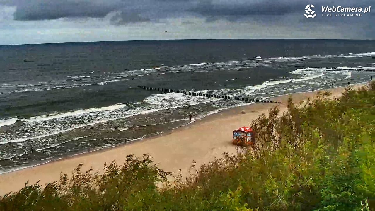 DZIWNÓW  - widok na plażę - 07 sierpień 2026, 08:28