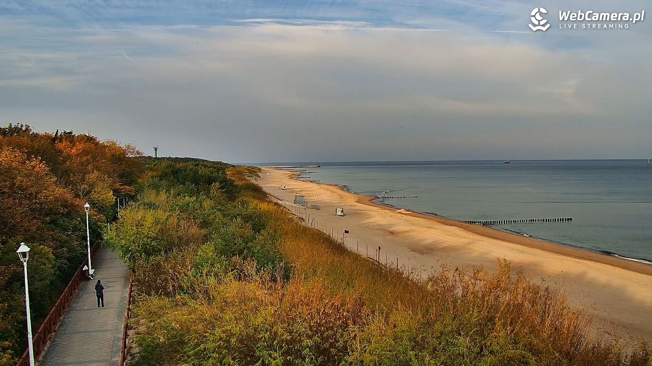DZIWNÓW  - widok na plażę - 02 październik 2026, 08:22