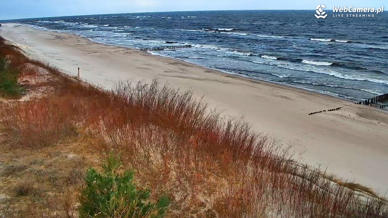 DZIWNÓW  - widok na plażę - 06 kwiecień 2026, 07:35