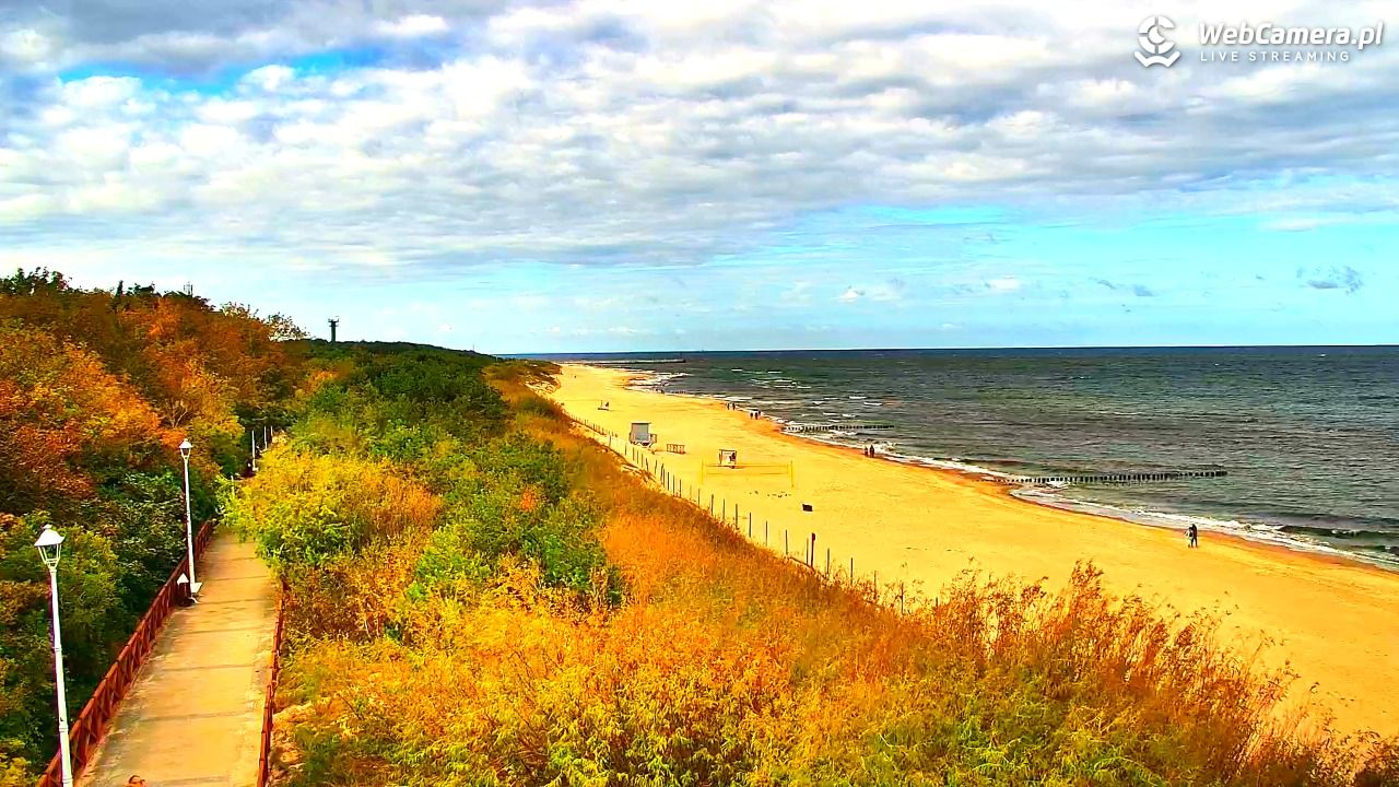 DZIWNÓW  - widok na plażę - 18 wresień 2026, 10:24