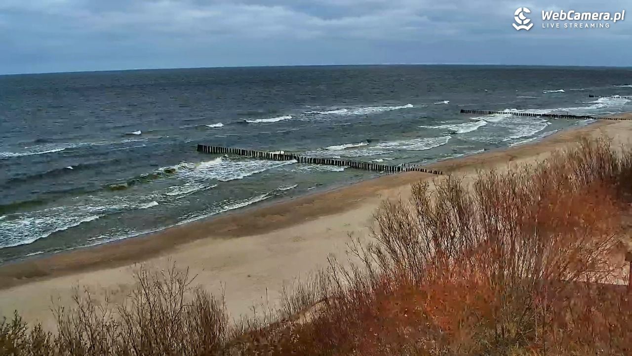 DZIWNÓW  - widok na plażę - 26 marzec 2026, 07:55