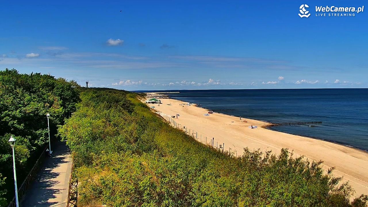 DZIWNÓW  - widok na plażę - 12 czerwiec 2026, 10:21