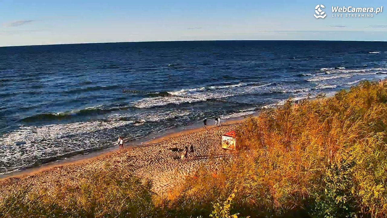 DZIWNÓW  - widok na plażę - 23 lipiec 2026, 19:38