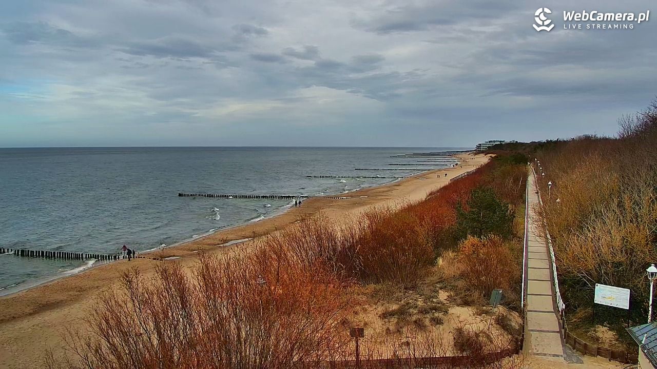 DZIWNÓW  - widok na plażę - 05 kwiecień 2026, 16:50