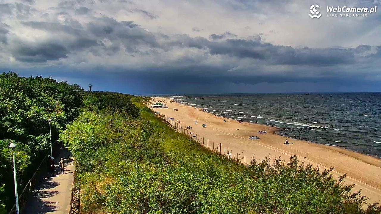 DZIWNÓW  - widok na plażę - 13 czerwiec 2026, 11:22