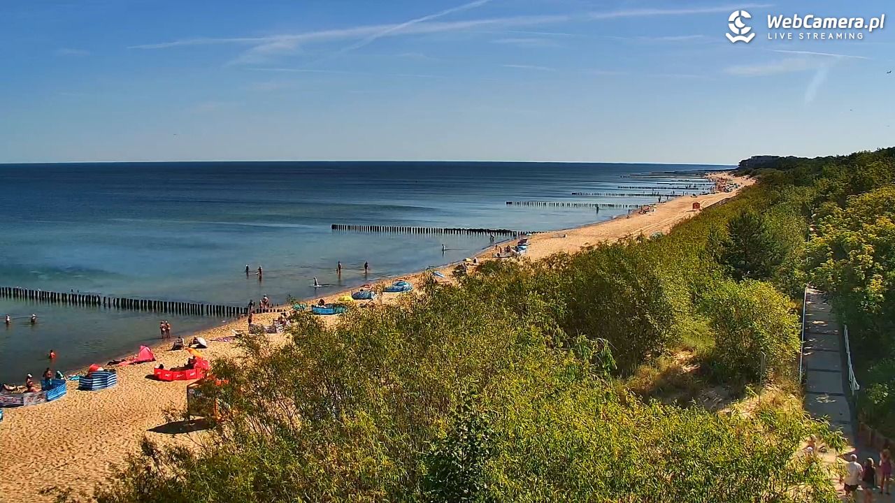 DZIWNÓW  - widok na plażę - 27 czerwiec 2026, 09:55