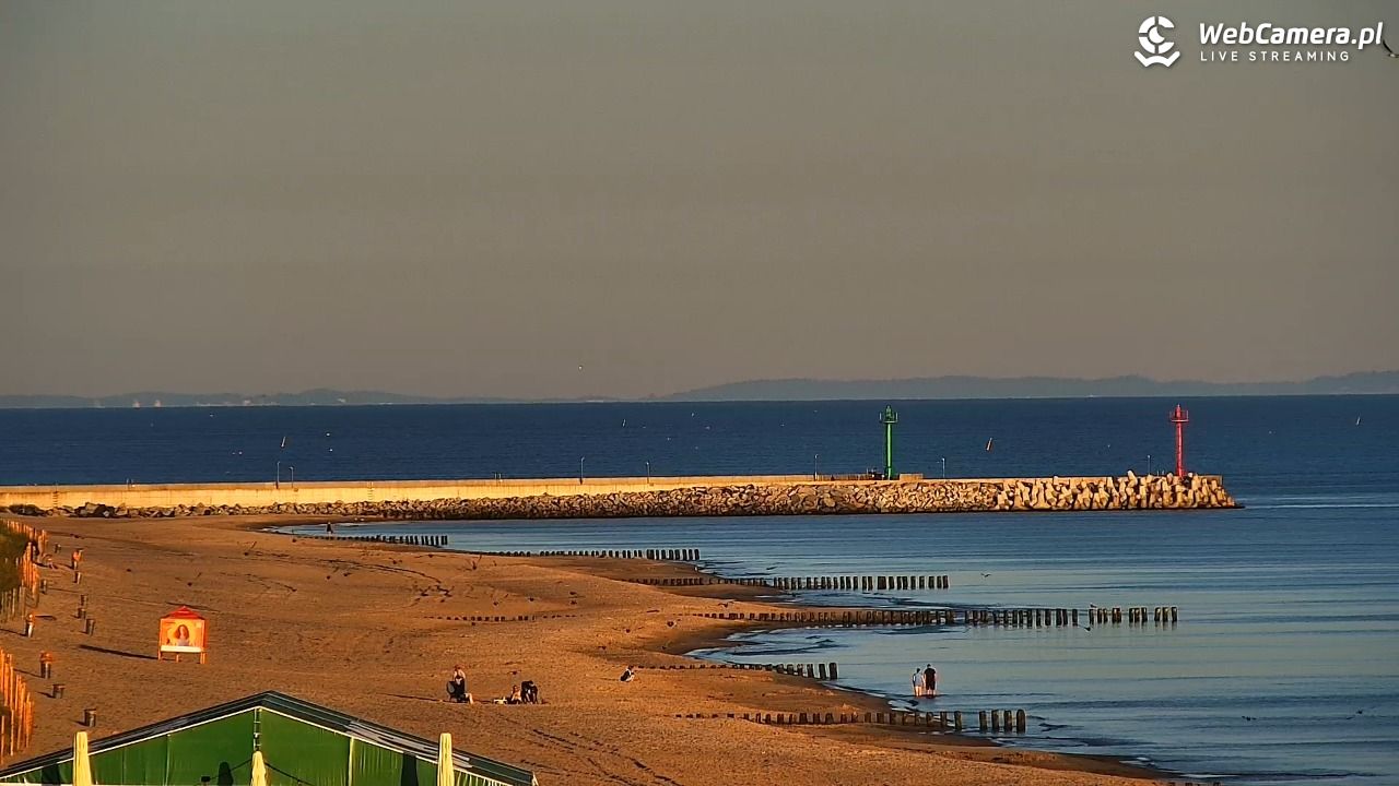DZIWNÓW  - widok na plażę - 27 czerwiec 2026, 05:41
