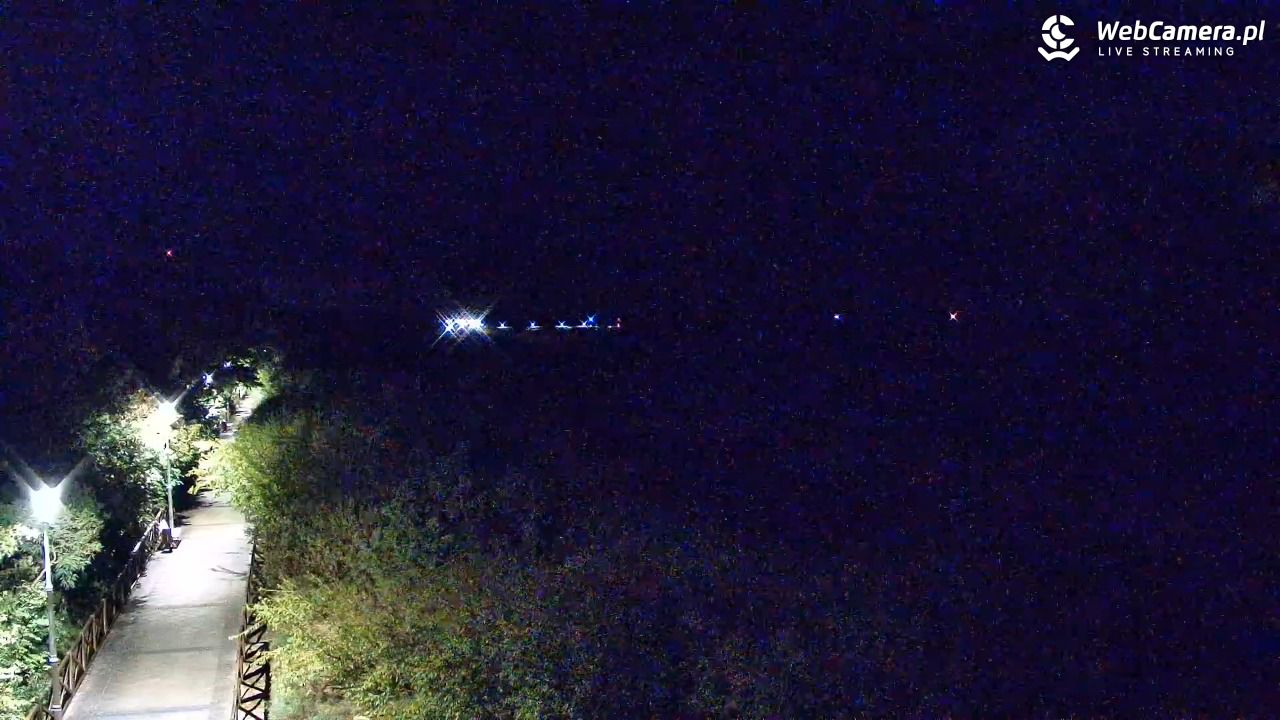 DZIWNÓW  - widok na plażę - 14 wresień 2025, 20:52