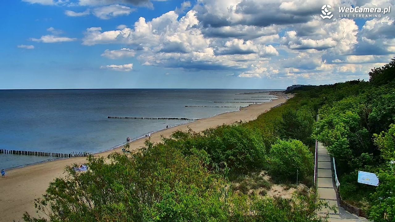 DZIWNÓW  - widok na plażę - 12 czerwiec 2026, 12:22