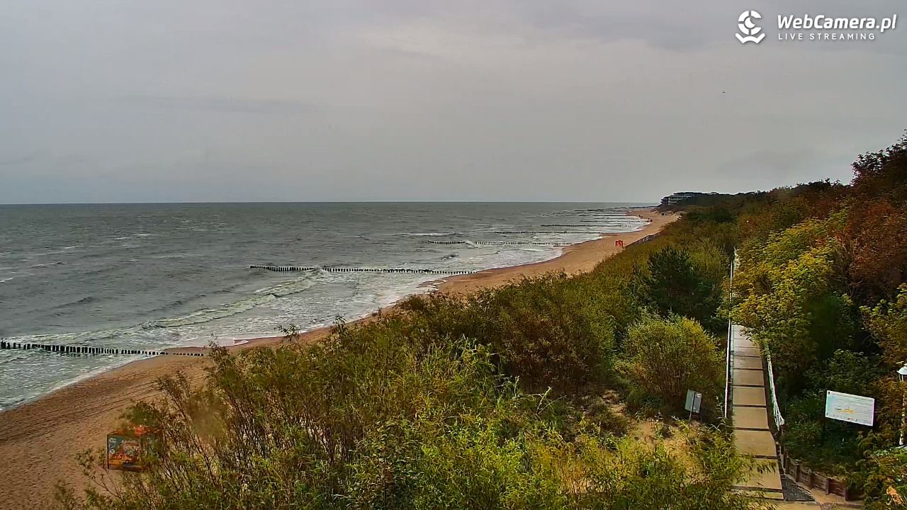 DZIWNÓW  - widok na plażę - 04 wresień 2026, 10:08