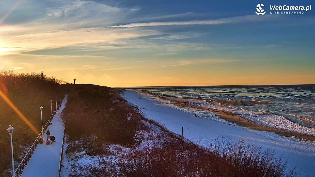 DZIWNÓW  - widok na plażę - 01 luty 2026, 15:56