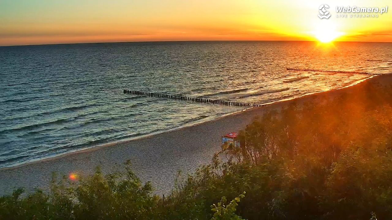 DZIWNÓW  - widok na plażę - 26 czerwiec 2026, 04:36