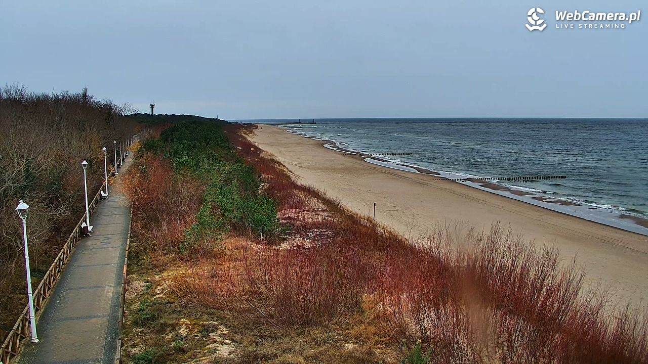 DZIWNÓW  - widok na plażę - 11 grudzień 2025, 14:31