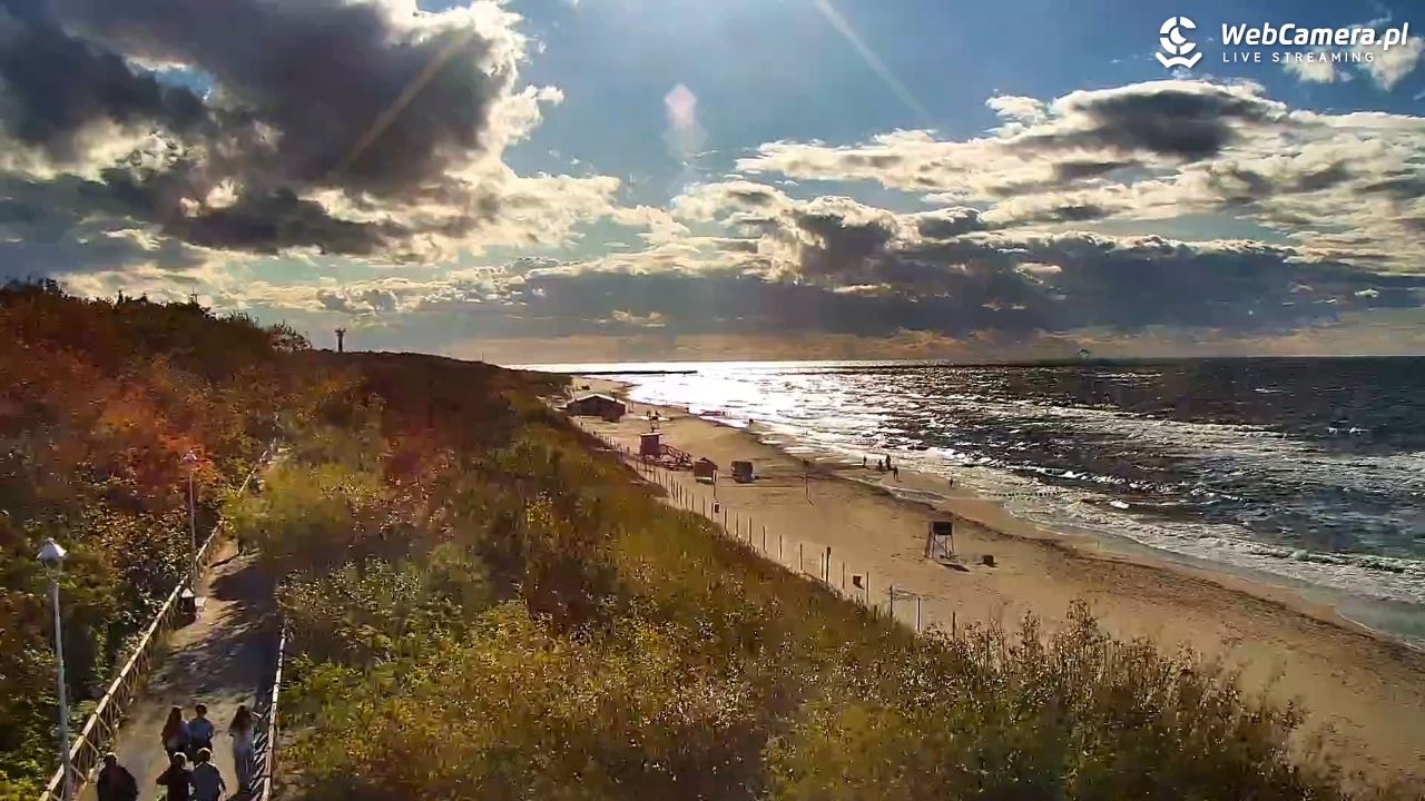 DZIWNÓW  - widok na plażę - 22 sierpień 2026, 17:49