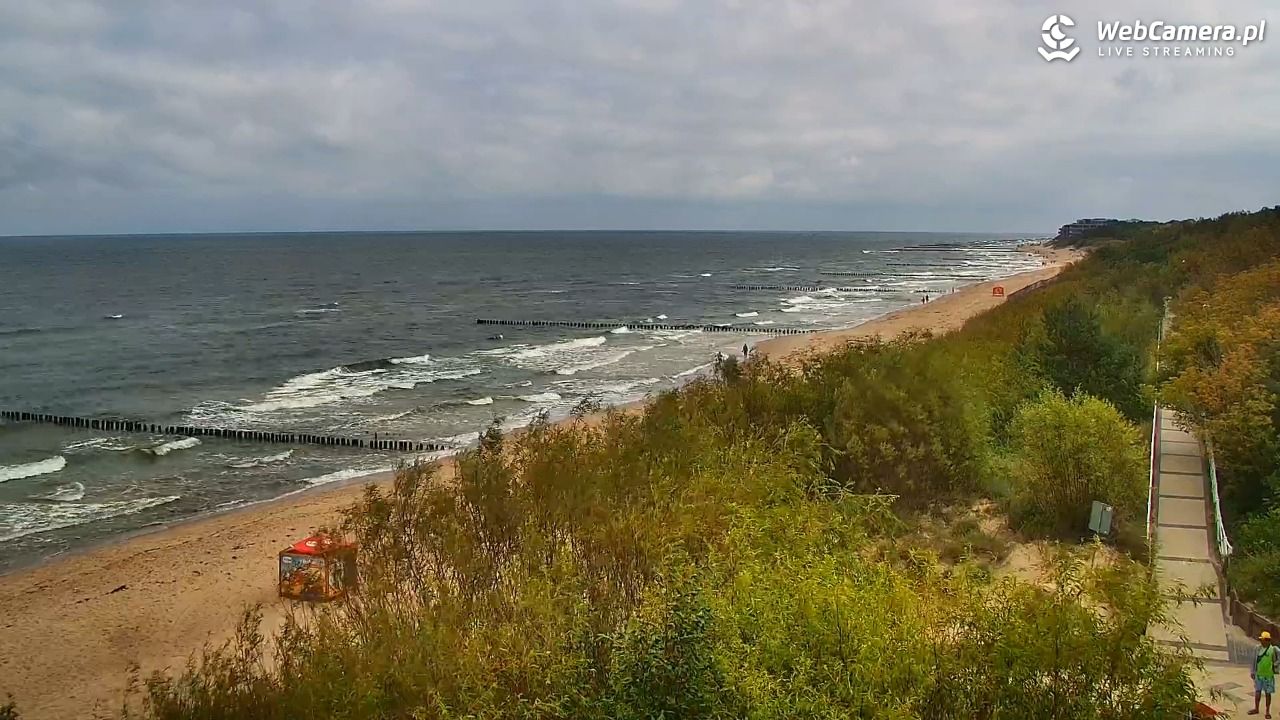 DZIWNÓW  - widok na plażę - 24 lipiec 2026, 10:42