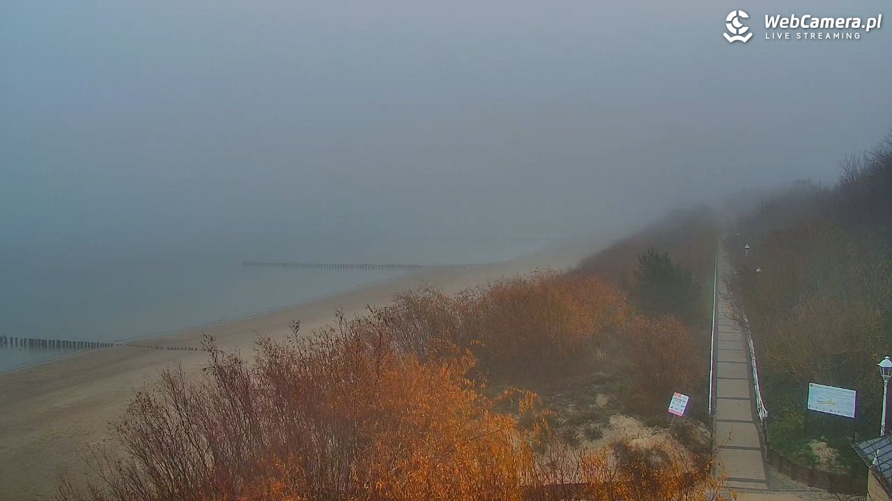 DZIWNÓW  - widok na plażę - 12 listopad 2025, 07:28
