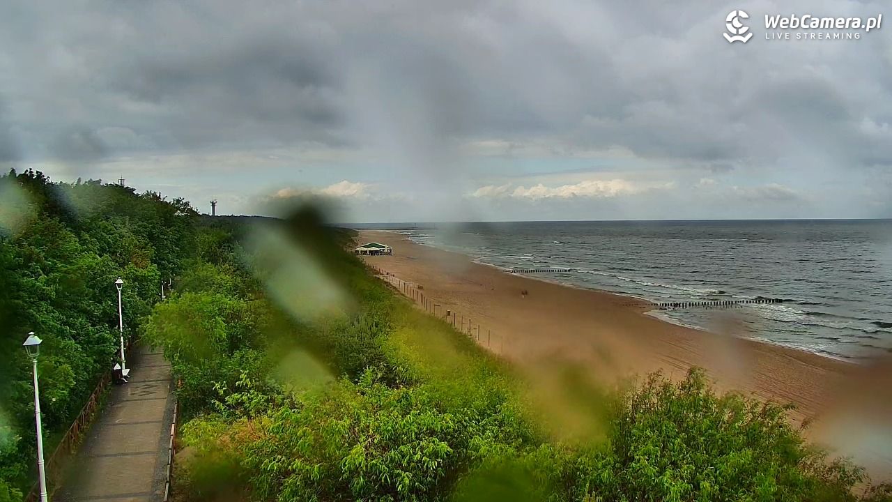 DZIWNÓW  - widok na plażę - 13 czerwiec 2026, 12:05