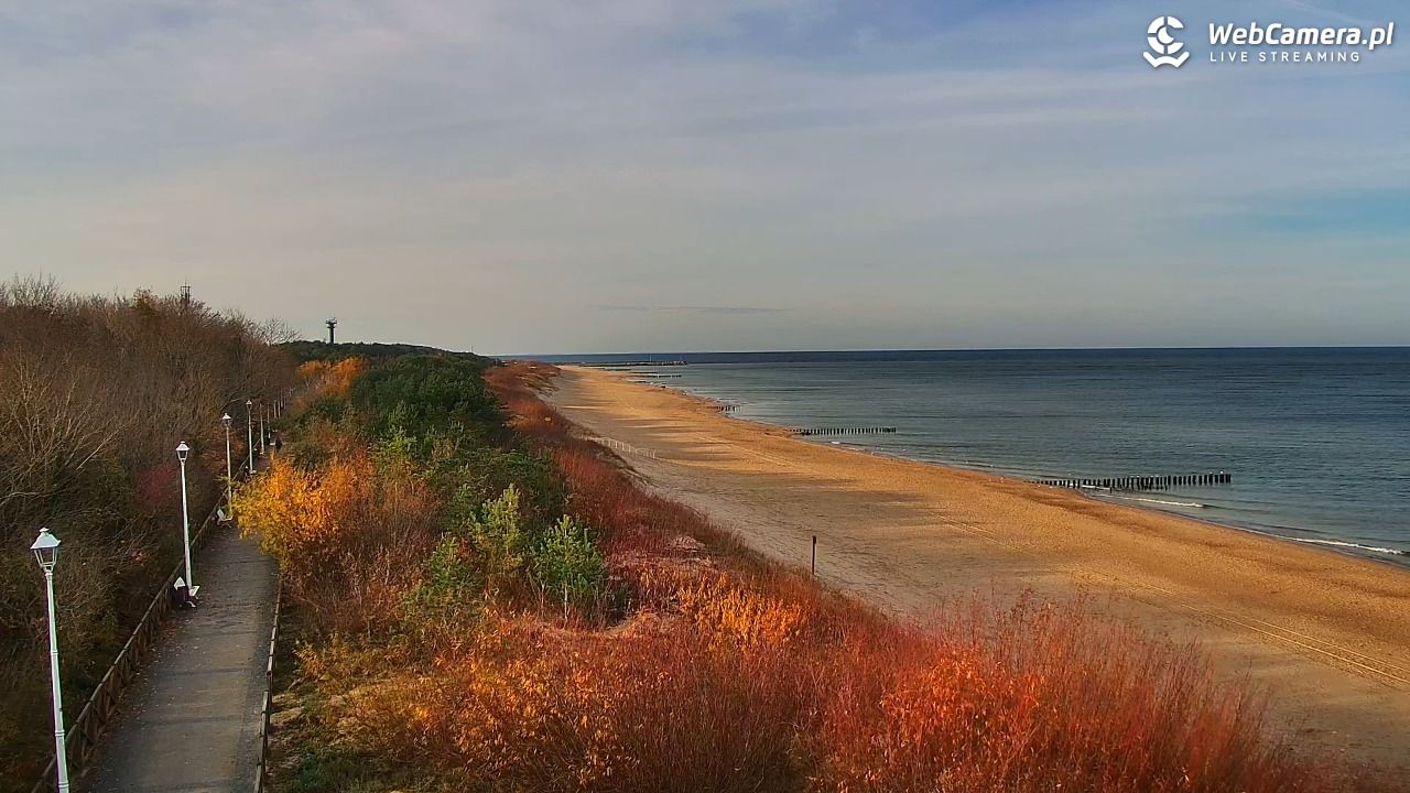 DZIWNÓW  - widok na plażę - 13 listopad 2025, 10:24