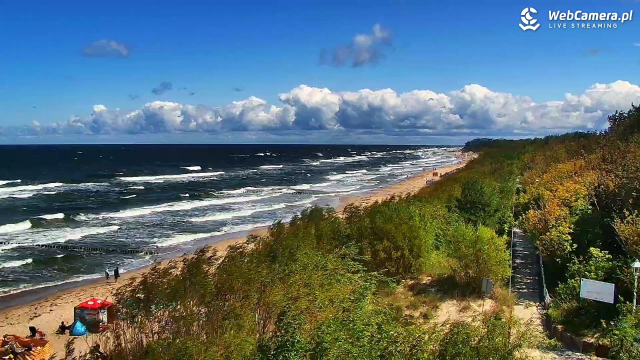 DZIWNÓW  - widok na plażę - 23 lipiec 2026, 12:16
