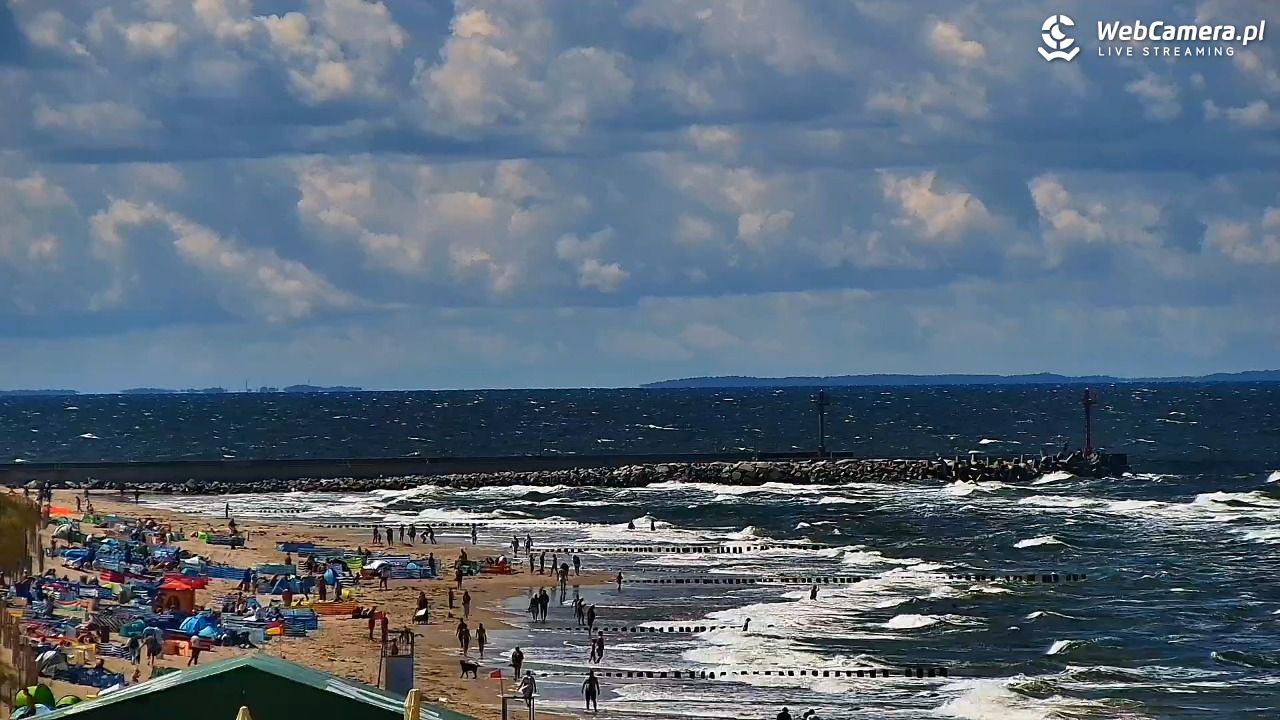 DZIWNÓW  - widok na plażę - 23 lipiec 2026, 13:52