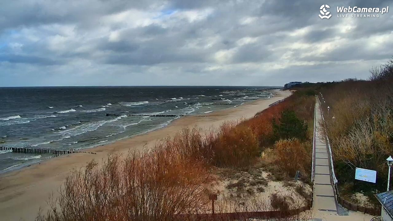 DZIWNÓW  - widok na plażę - 06 kwiecień 2026, 09:18