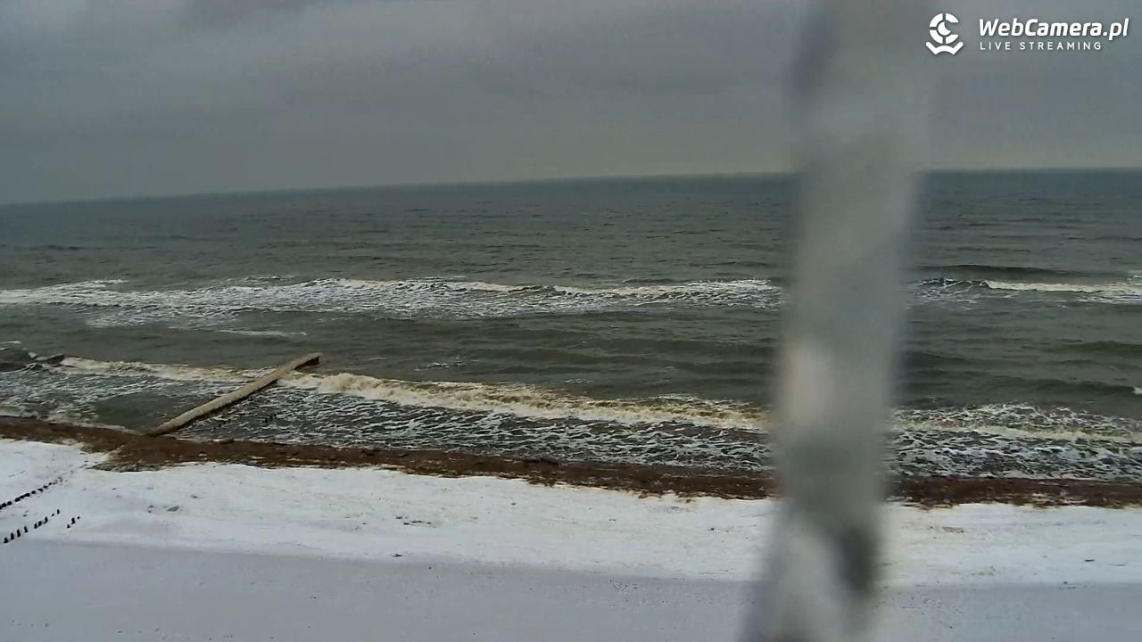 DZIWNÓW  - widok na plażę - 26 styczeń 2026, 13:31
