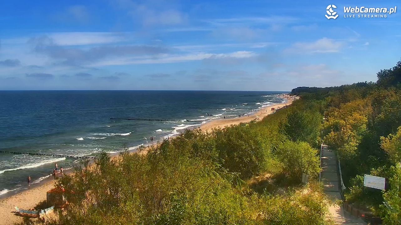 DZIWNÓW  - widok na plażę - 10 lipiec 2026, 10:53