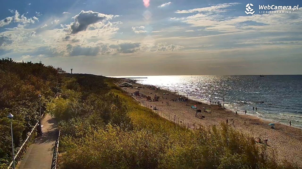 DZIWNÓW  - widok na plażę - 06 sierpień 2026, 17:41