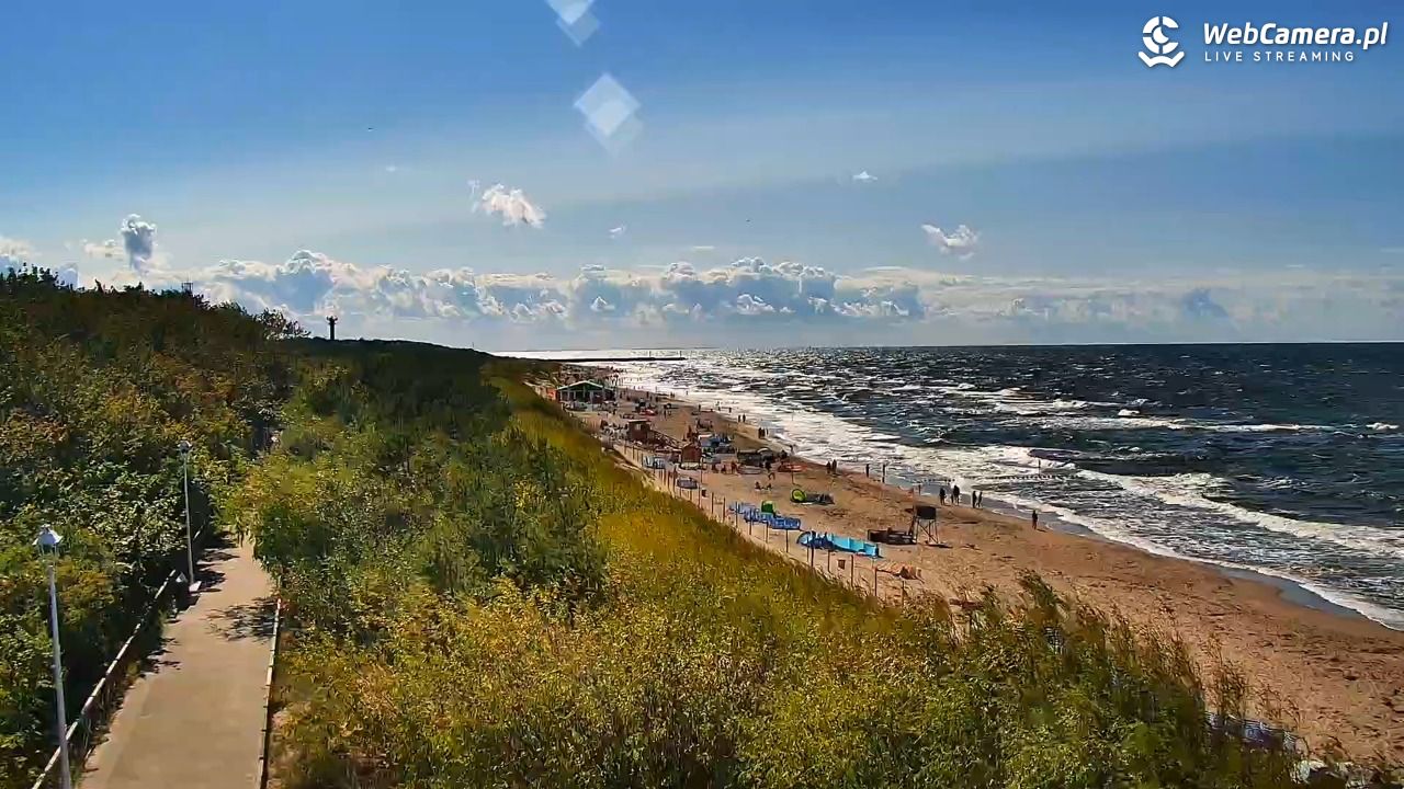 DZIWNÓW  - widok na plażę - 23 lipiec 2026, 16:29
