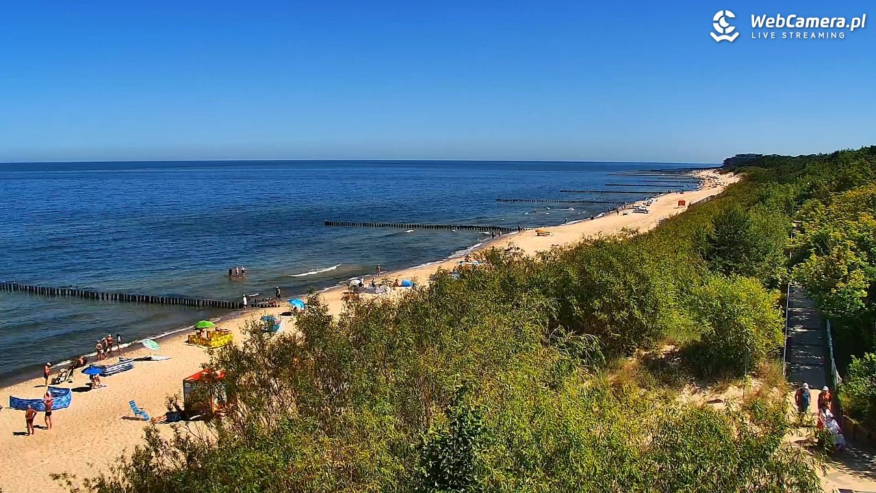 DZIWNÓW  - widok na plażę - 26 czerwiec 2026, 11:47