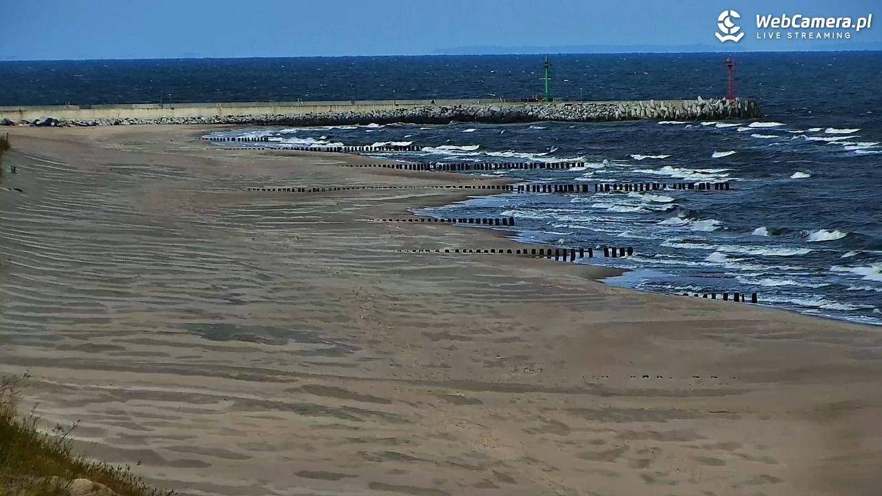 DZIWNÓW  - widok na plażę - 13 maj 2026, 08:34