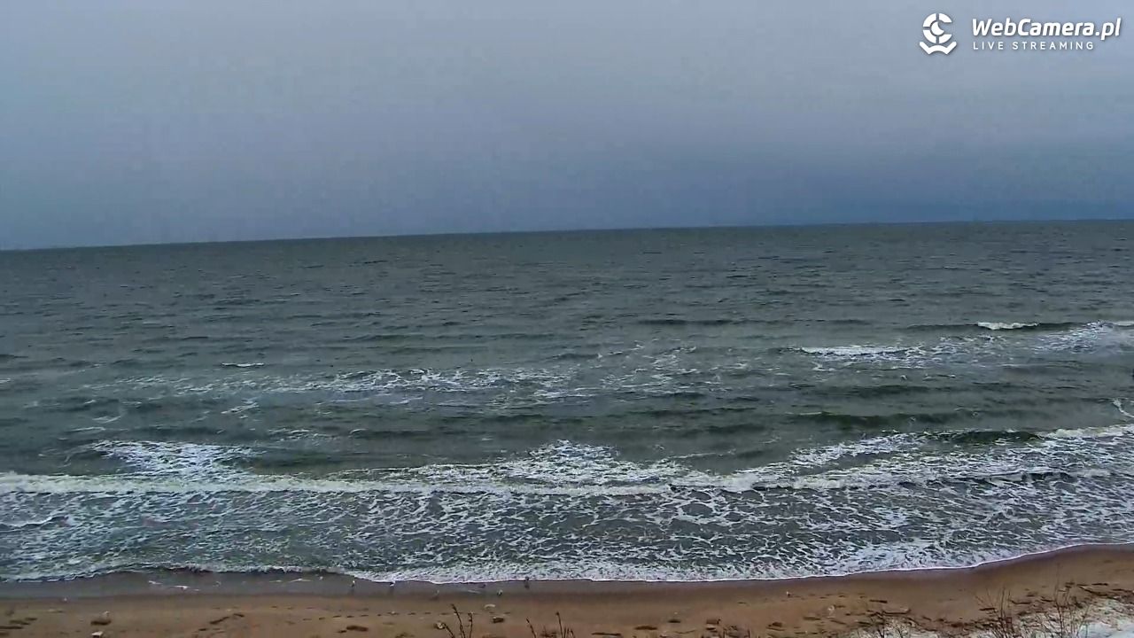 DZIWNÓW  - widok na plażę - 14 luty 2026, 09:57