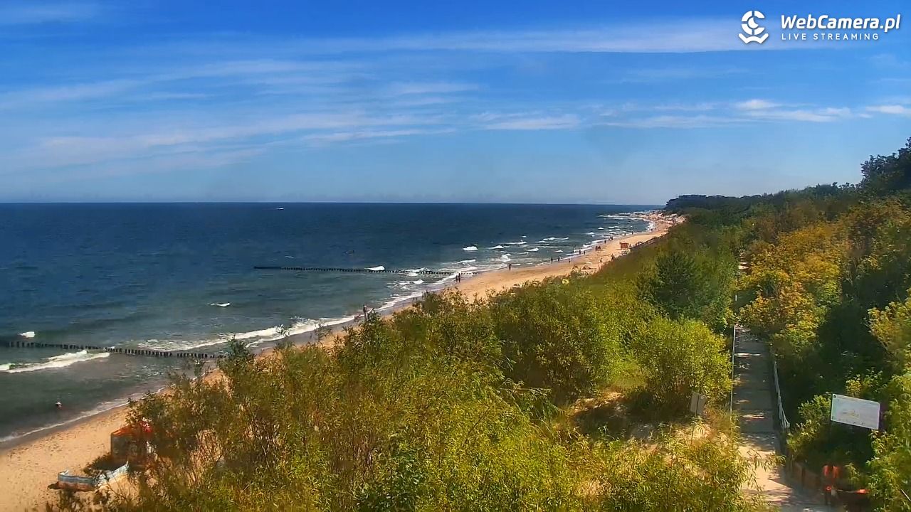 DZIWNÓW  - widok na plażę - 10 lipiec 2026, 11:13